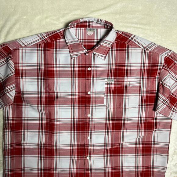 CalTop Workwear Button Up Men's 4X Country Farm Field Short Sleeve Rockabilly - Picture 2 of 7